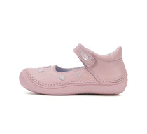D.D.Step Ponte20 kivágott lány cipő szupinált 24-29 Baby Pink szívecskékkel