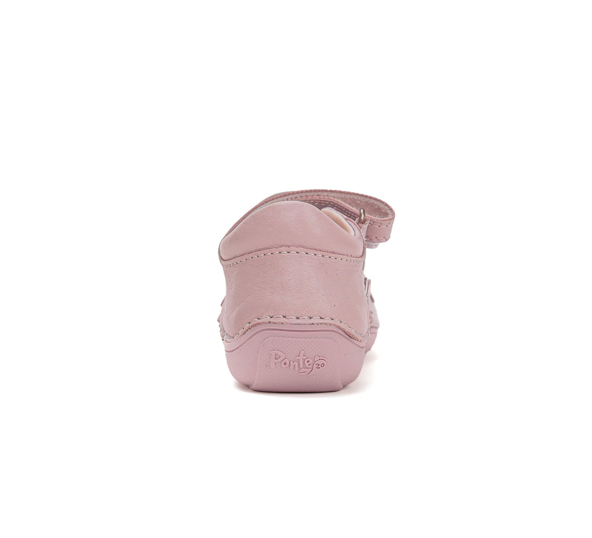 D.D.Step Ponte20 kivágott lánycipő szupinált 30-35 Baby Pink szívecskékkel