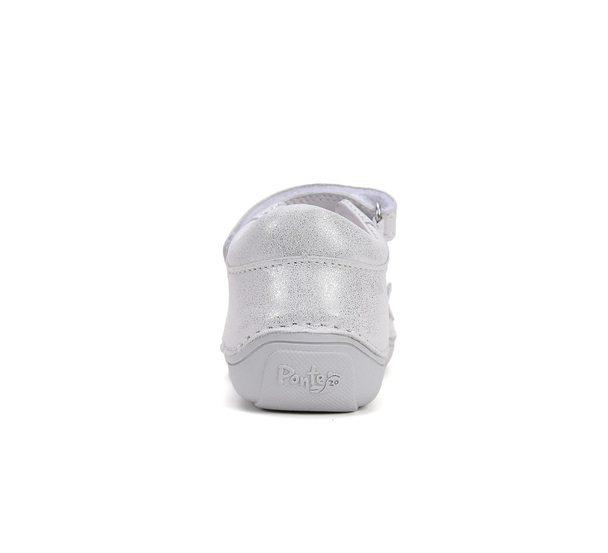 D.D.Step pantofi fete decupati Ponte20 supinati 30-35 Silver cu fluturasi