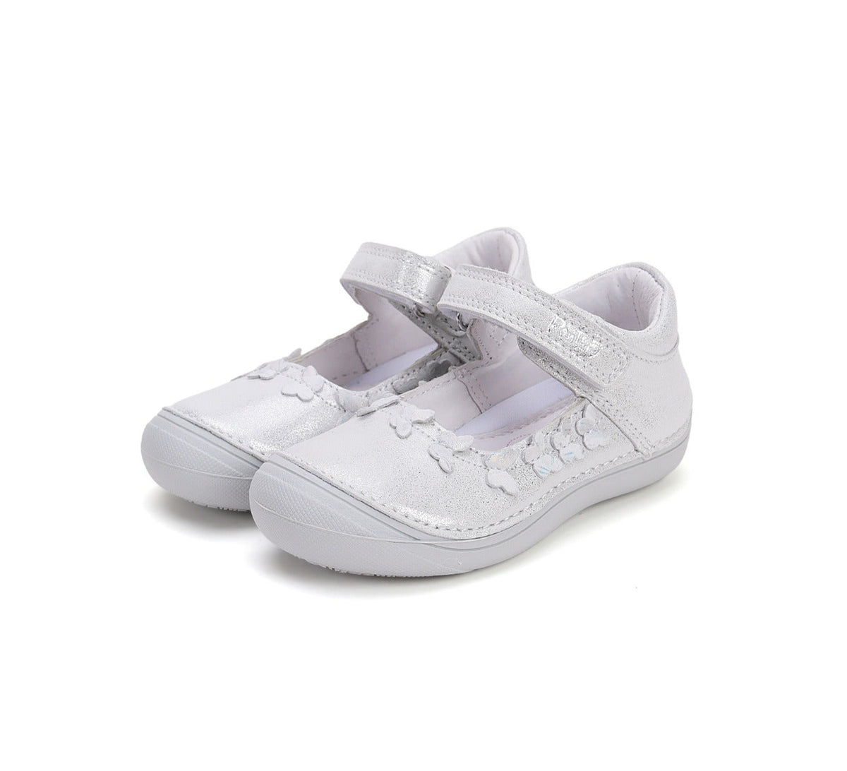D.D.Step pantofi fete decupati Ponte20 supinati 24-29 Sliver cu fluturasi Fő kép