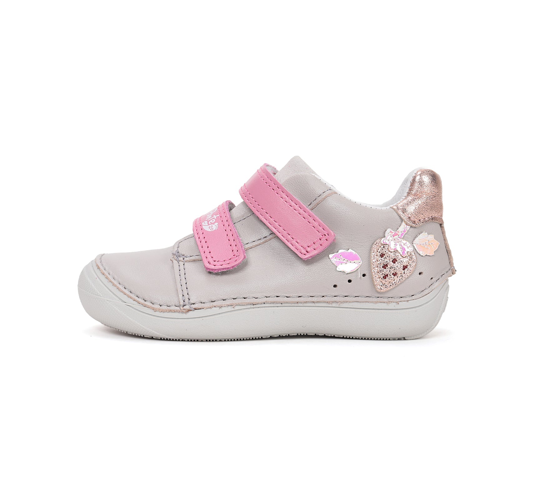 D.D.Step Ponte20 supinált lánycipő 24-29 Dove Grey eperrel Másodlagos kép