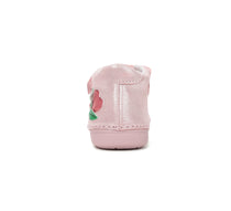 DD.Step lány cipő Első lépések 20-25 Rose Gold szívvel