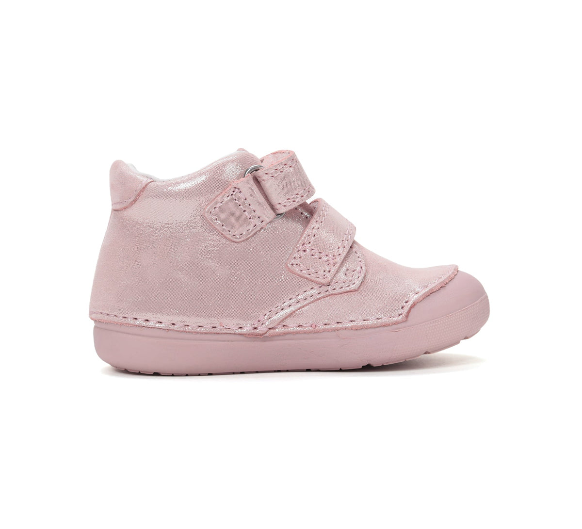 DD.Step lány cipő Első lépések 20-25 Rose Gold szívvel