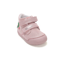 DD.Step lány cipő Első lépések 20-25 Rose Gold szívvel