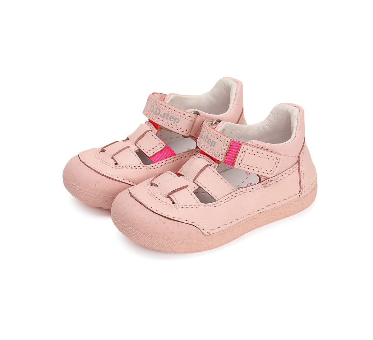 D.D.Step pantofi fete Primii pasi decupati 20-25 Pink Fő kép