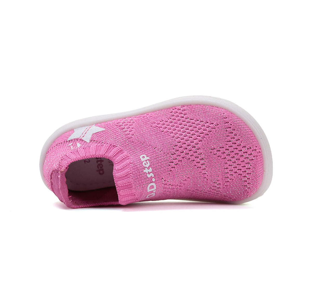 D.D.Step lány slip-on Barefoot cipő 22-27 Sötét rózsaszín