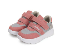 D.D.Step pantofi fete sport 26-31, Gri cu coral