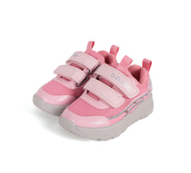 D.D.Step LED-es sportcipő lányoknak 22-27 rózsaszín csillagos
