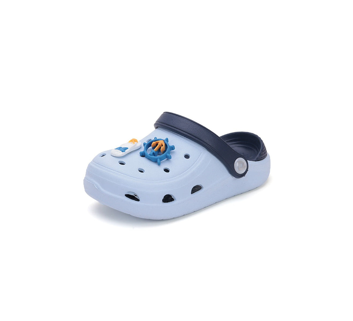 D.D.Step papuci baieti din cauciuc 20-25 Sky Blue Marin