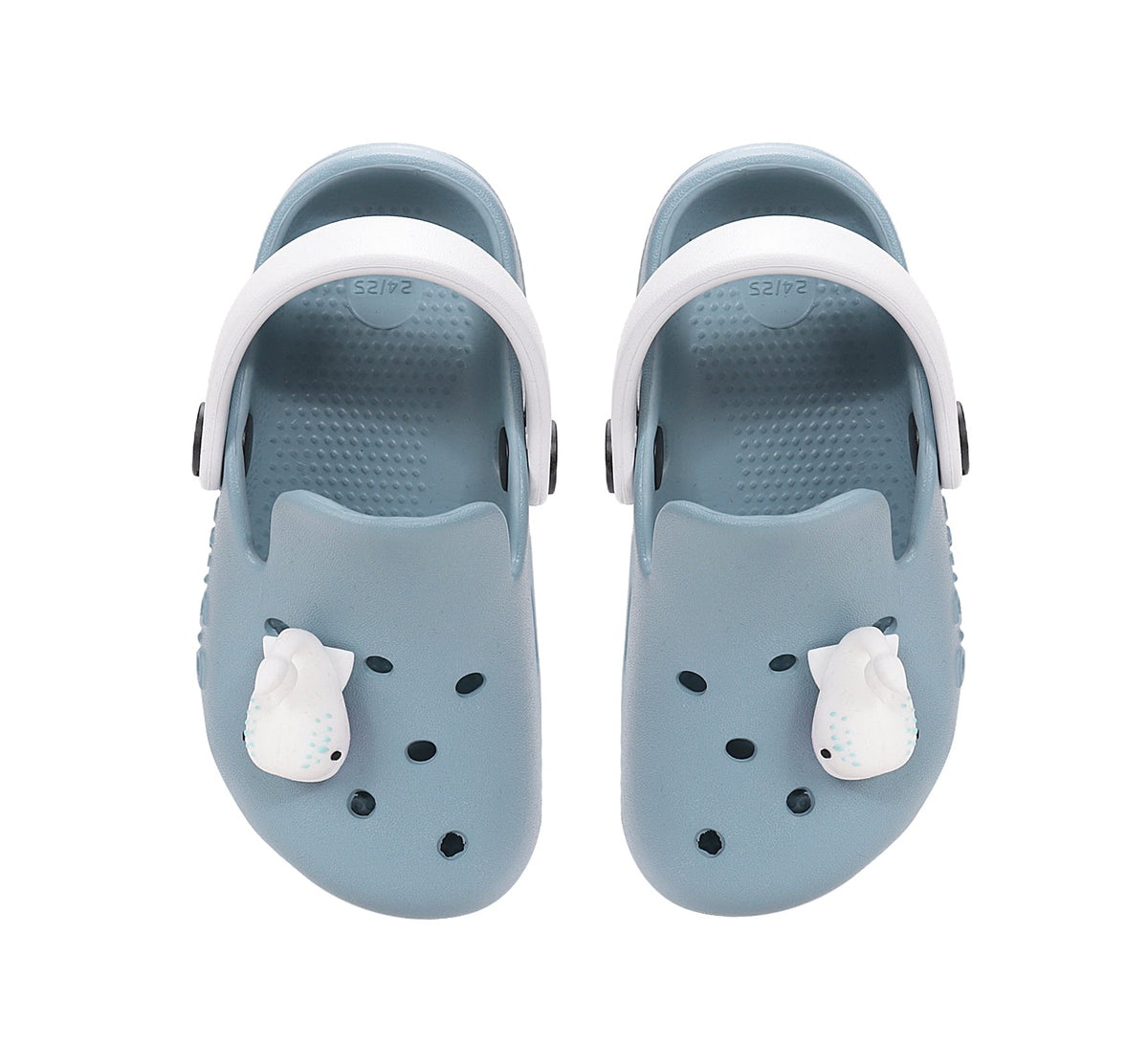 D.D.Step fiú papucs gumiból, klumpa típusú 22-33 Monet Blue bálnás