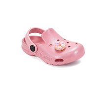 D.D.Step papucs lányoknak gumi klumpa típusú 22-33 Water Lili Pink fánkkal