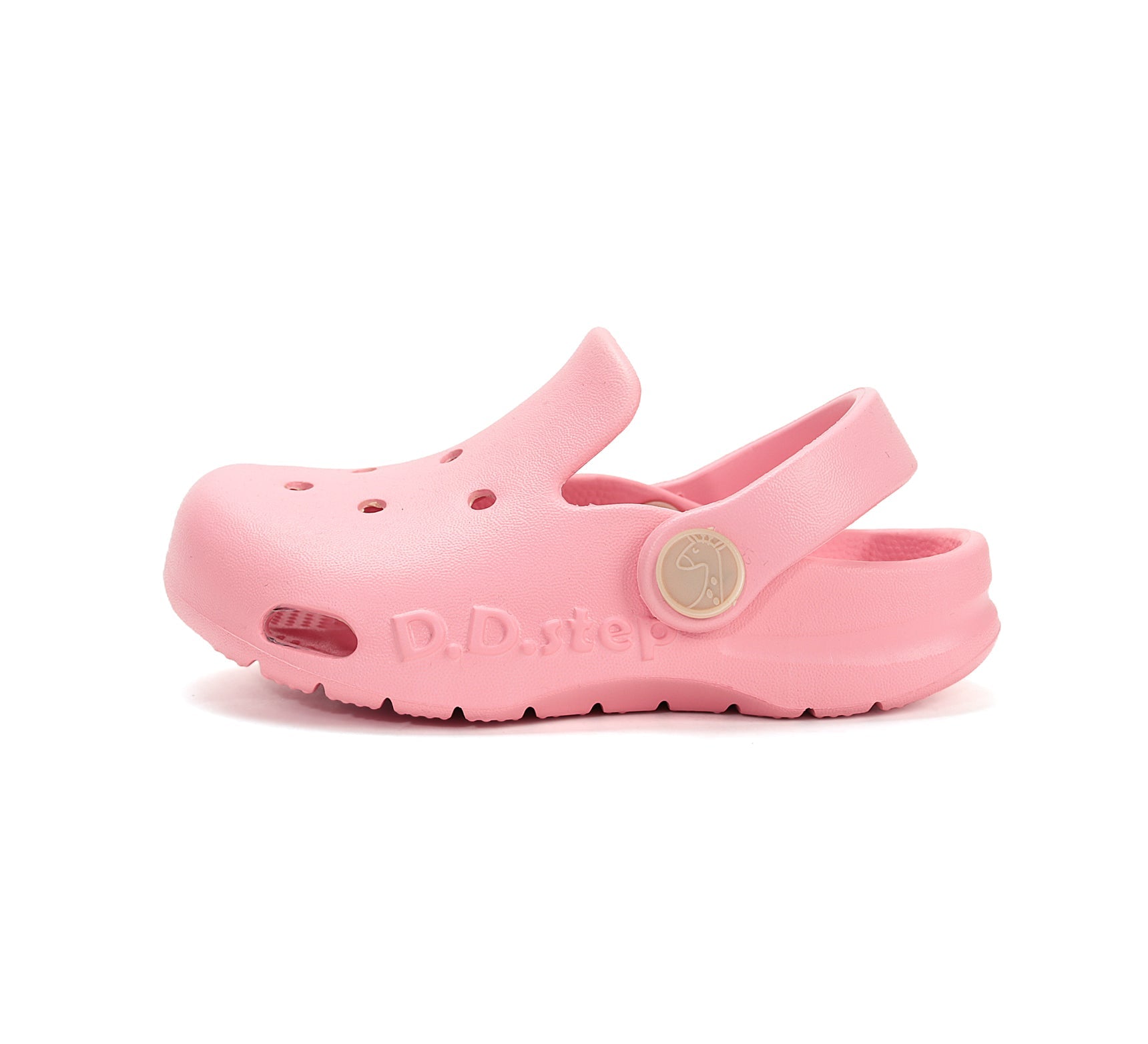 D.D.Step papucs lányoknak gumi klumpa típusú 22-33 Water Lily Pink Másodlagos kép
