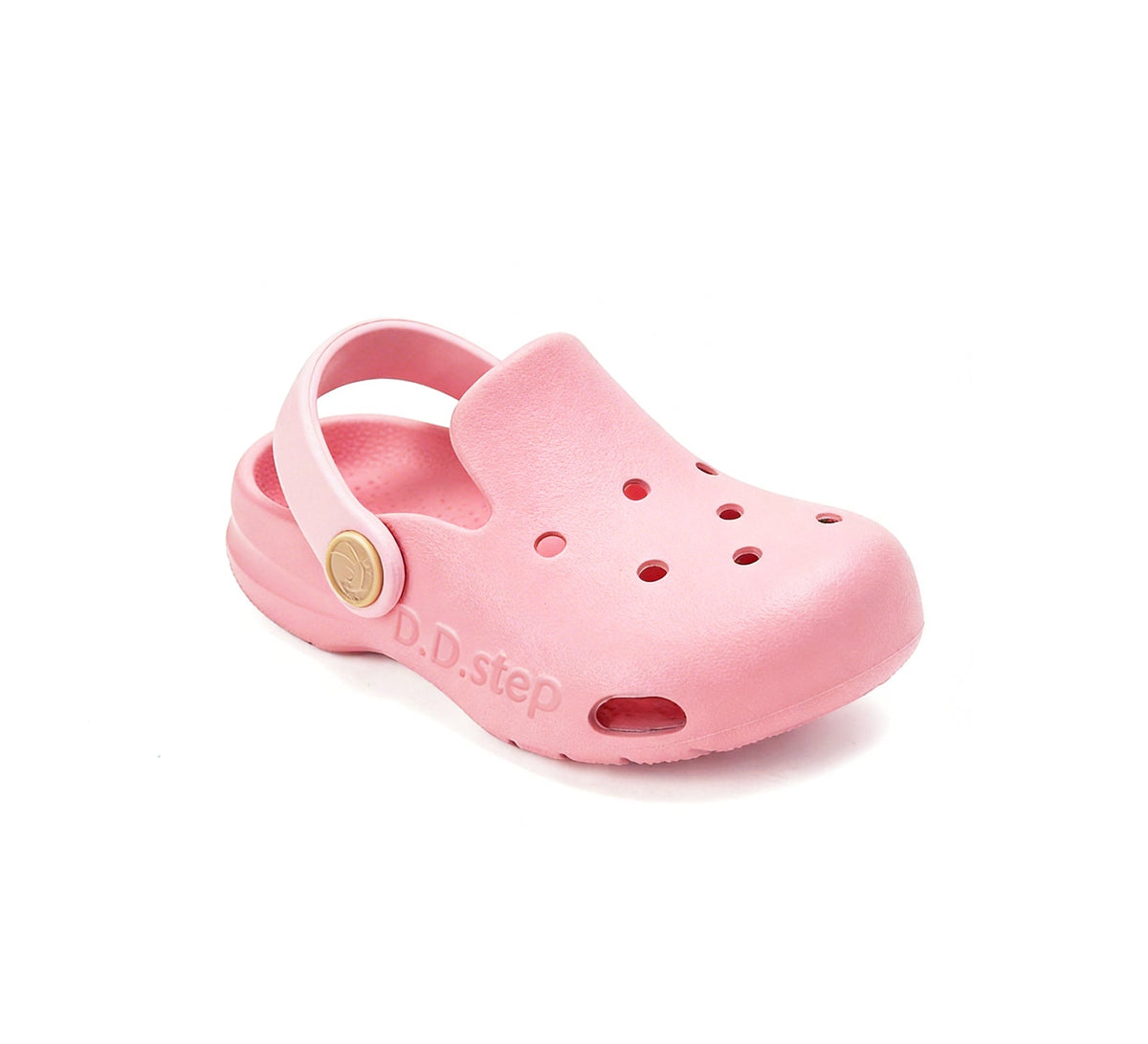 D.D.Step papucs lányoknak gumi klumpa típusú 22-33 Water Lily Pink