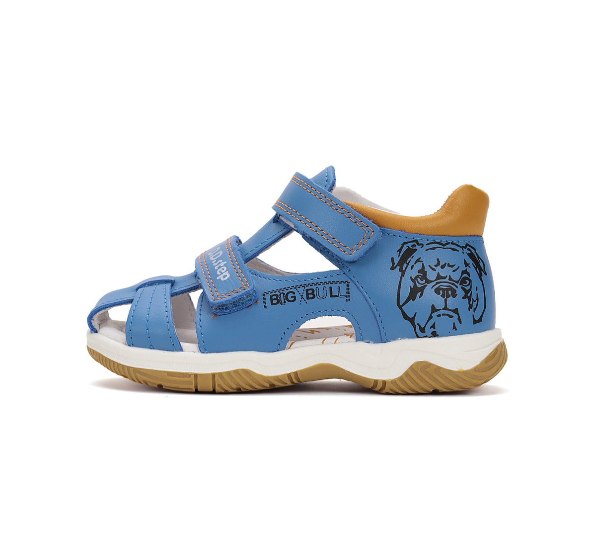 D.D.Step sandale baieti 25-30 Bermuda Blue cu caine