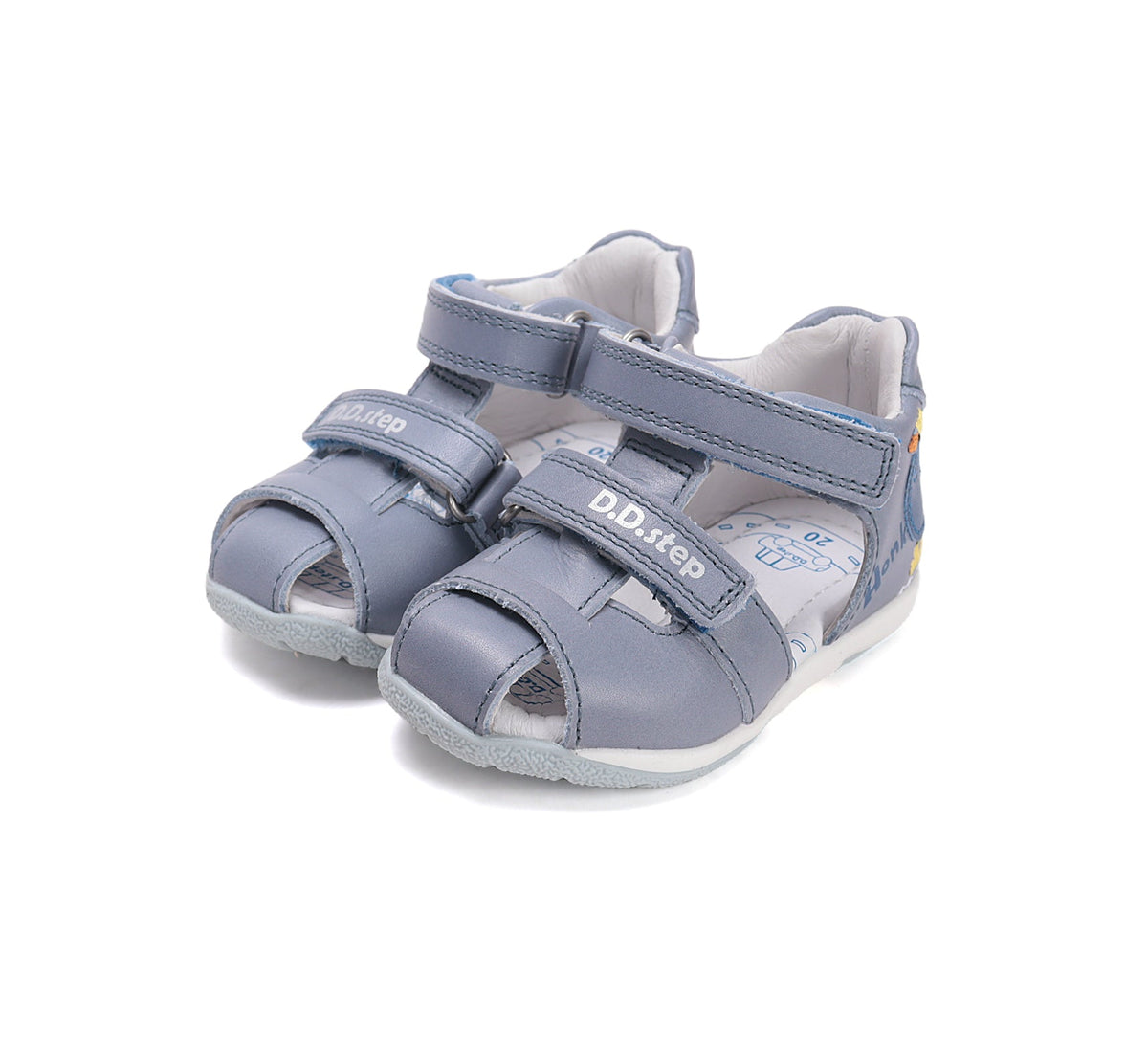 D.D.Step fiú szandál 20-25 Aero Blue kiskacsás Fő kép