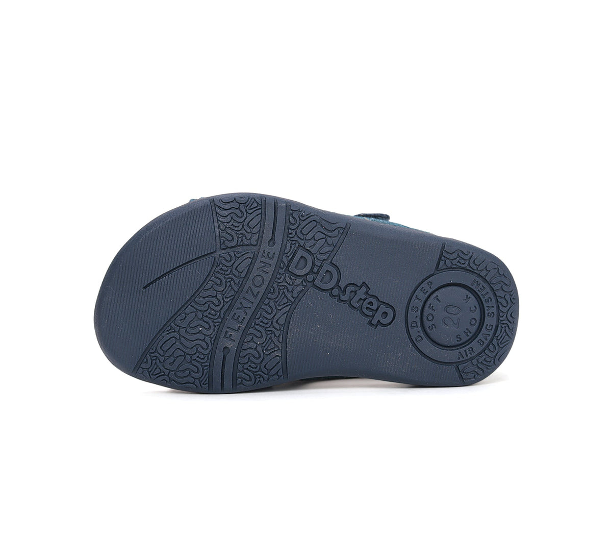 D.D.Step fiú szandál 20-25 Royal Blue napocskás