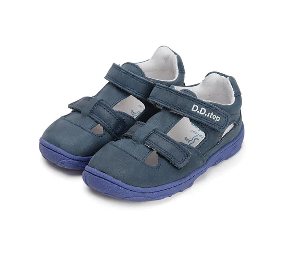 D.D.Step sandale baieti Barefoot 20-25, Royal Blue Fő kép