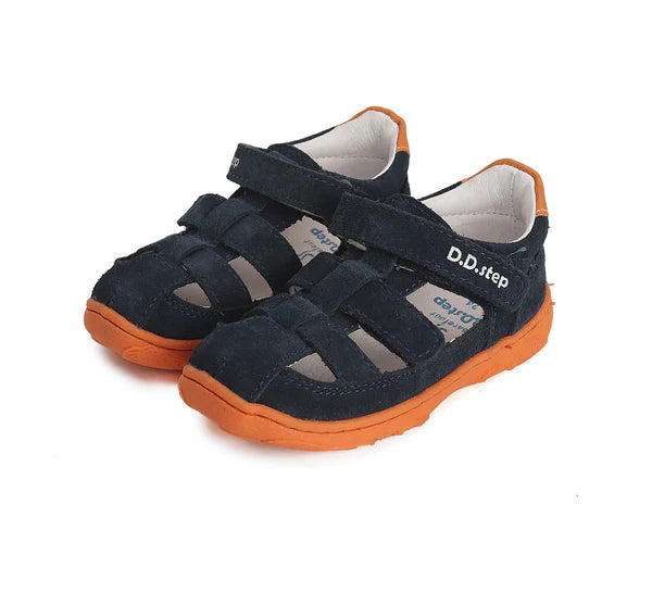 D.D.Step sandale baieti Barefoot 20-25, Royal Blue Fő kép