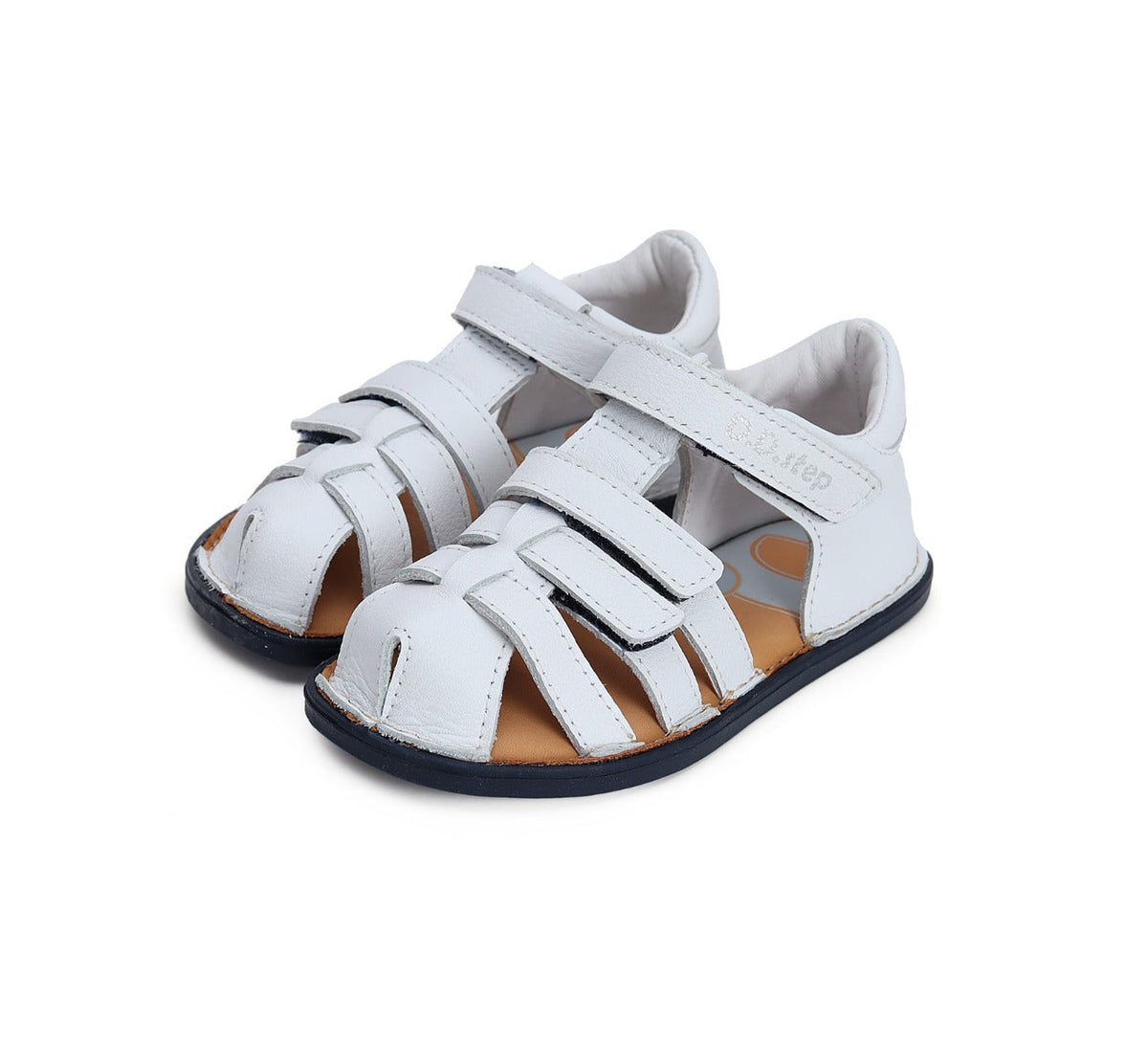D.D.Step sandale baieti Barefoot 26-31, White simplu Fő kép