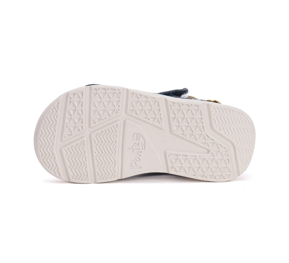 D.D.Step sandale baieti Ponte20 supinati 22-27 Dark Grey cu rechin