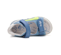 D.D.Step sandale baieti Ponte20 supinati 22-27  Sky Blue cu limev