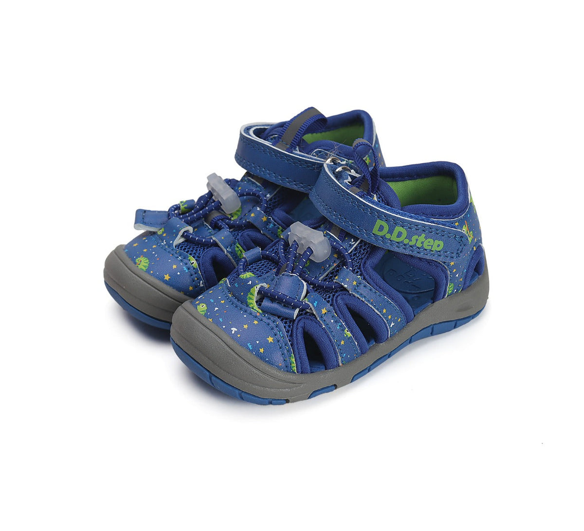 D.D.Step sandale baieti "Quick Dry" 20-25 Bermuda Blue cu cameleon Fő kép