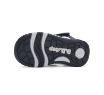 D.D.Step sandale baieti "Quick Dry" 20-25 Bermuda Blue cu stele