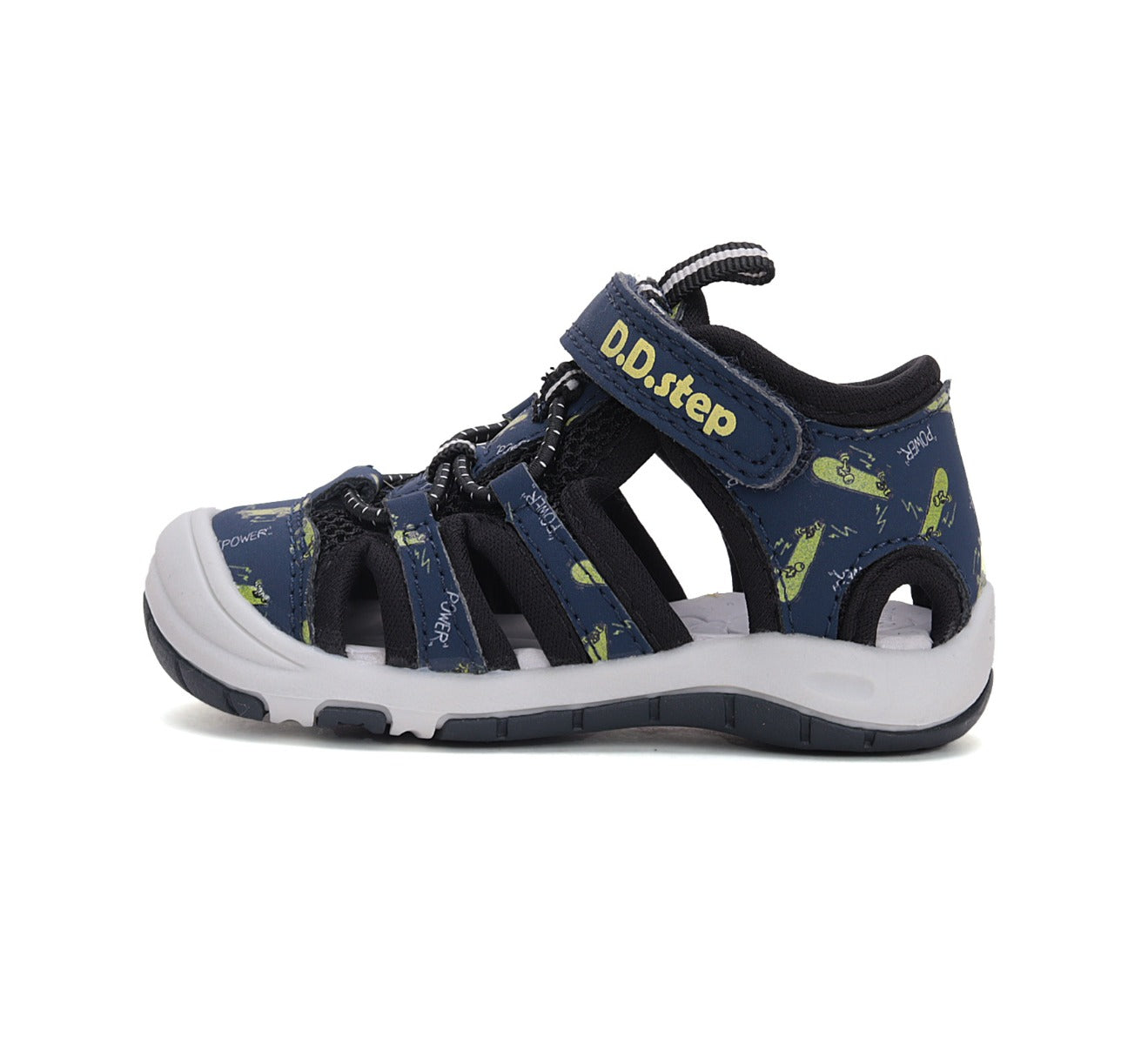 D.D.Step fiú szandál "Quick Dry" 20-25 Black Power Másodlagos kép
