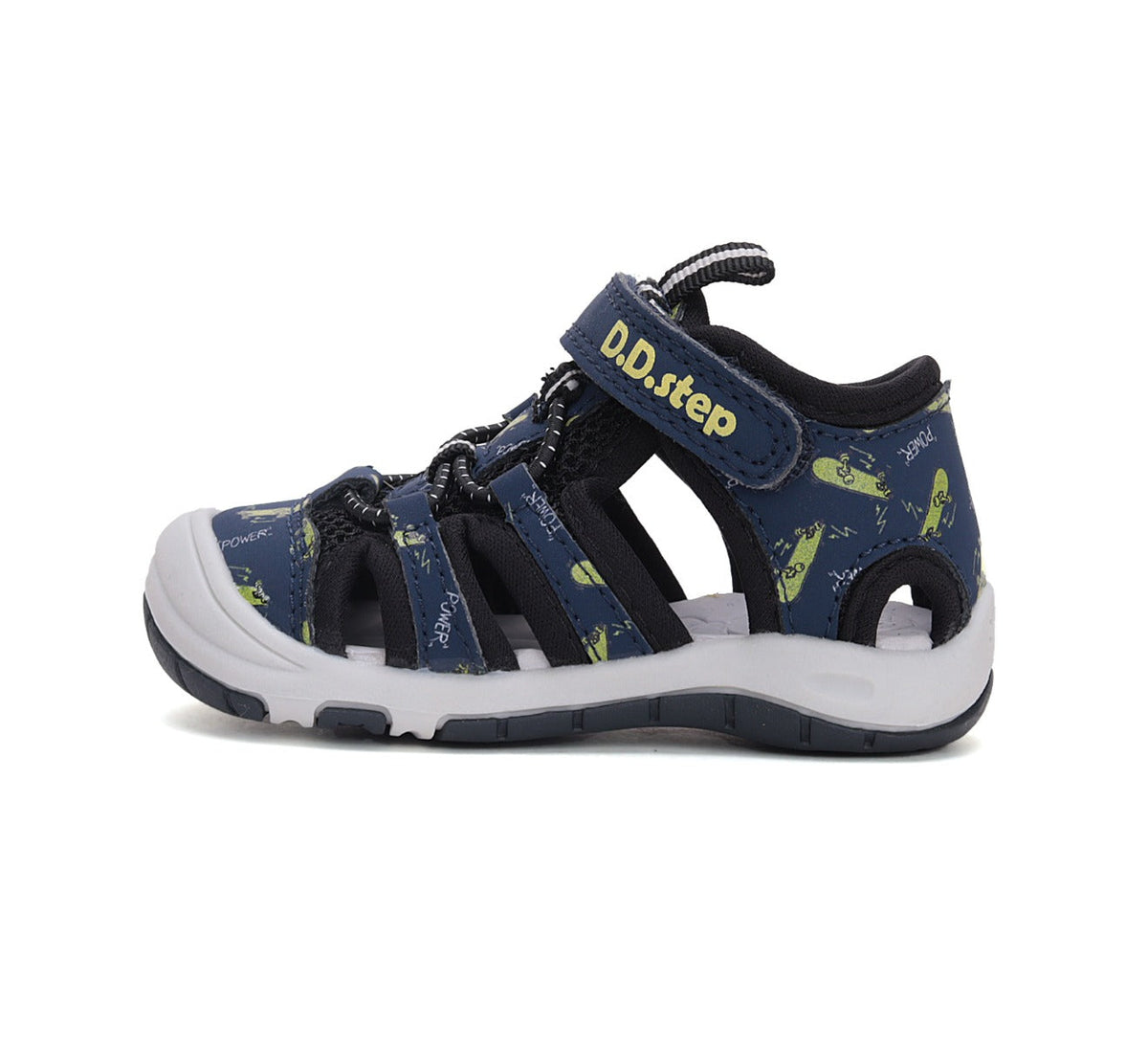 D.D.Step sandale baieti "Quick Dry" 20-25 Black Power