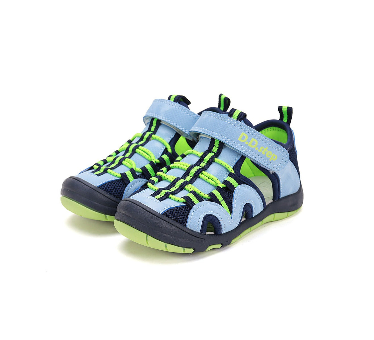 D.D.Step sandale baieti "Quick Dry" 20-25 Calypso Sky