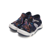 D.D.Step "Quick Dry" fiú szandál 26-31 fekete mintás
