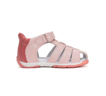 D.D.Step lány szandál bőr 20-25 Baby Pink korallal