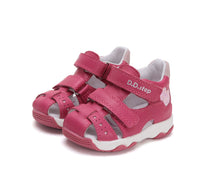 D.D.Step sandale fetite 26-31 Dark Pink cu inimoara