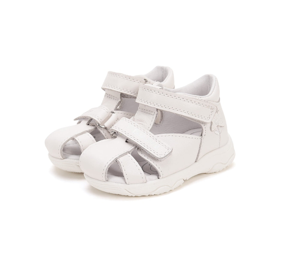 D.D.Step sandale fetite 20-25 White cu floare Fő kép
