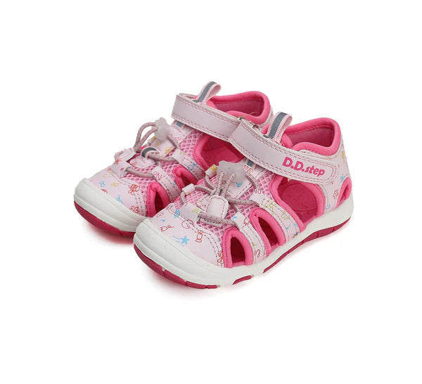 D.D.Step sandale fetite "Quick Dry" 26-31 Dark Pink kiss Fő kép