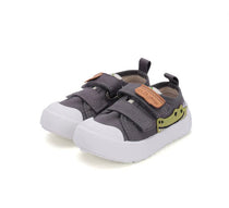 D.D.Step tenisi baieti 20-25 Dark Grey cu crocodil
