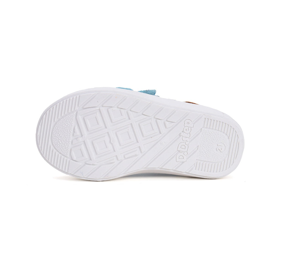D.D.Step tenisi baieti 20-25 Sky Blue cu Surf