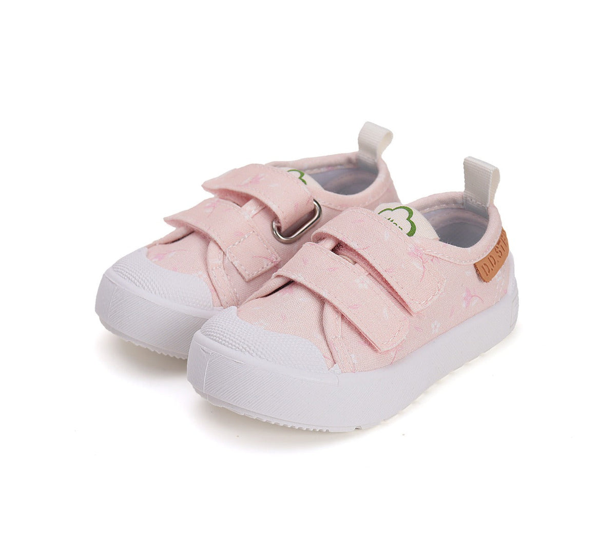 D.D.Step tenisi fete 26-31 Baby Pink cu floricele Fő kép