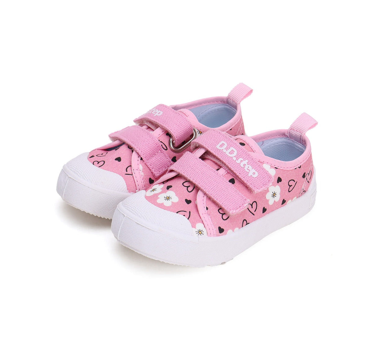 D.D.Step tenisi fete 26-31 Dark Pink cu inimioare Fő kép
