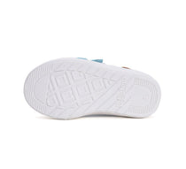 D.D.Step tenisi fete 20-25 Sky Blue cu floricele