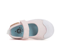 D.D.Step tenisi fete decupati 26-31 Baby Pink cu floricele