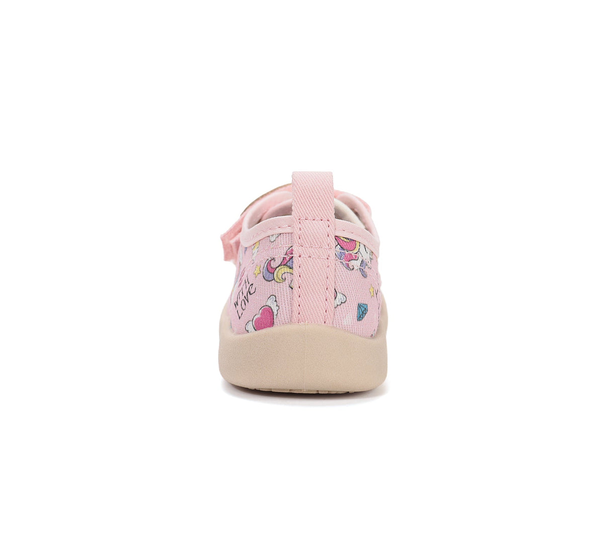 D.D.Step vászon tornacipő lányoknak 28-33 Baby Pink Unicorn