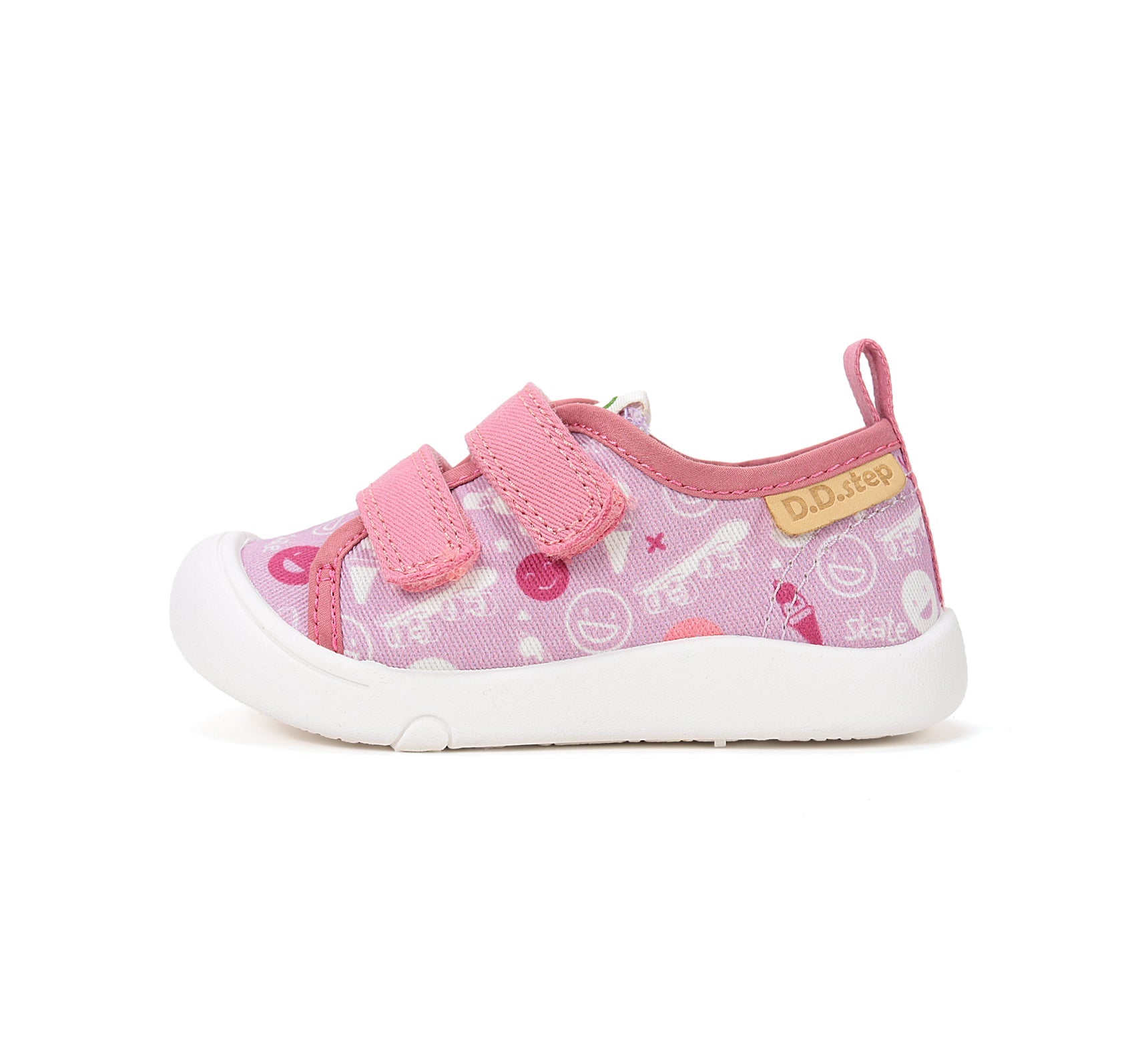 D.D.Step vászon lány teniszcipő 28-33 Daisy Pink Skate Másodlagos kép