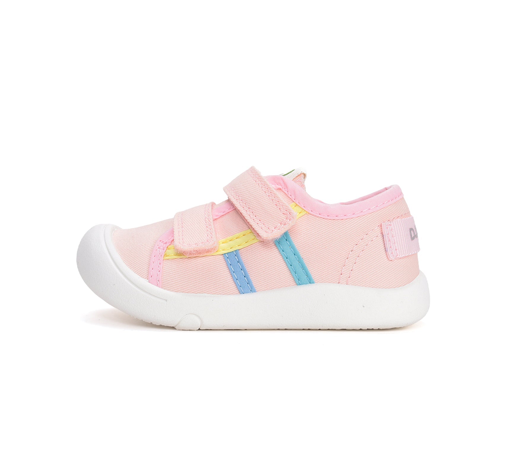 D.D.Step vászon lány tornacipő 22-27 Baby Pink csíkos Másodlagos kép