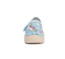 D.D.Step kivágott vászon tornacipő lányoknak 22-33 Oceanic Unicorn