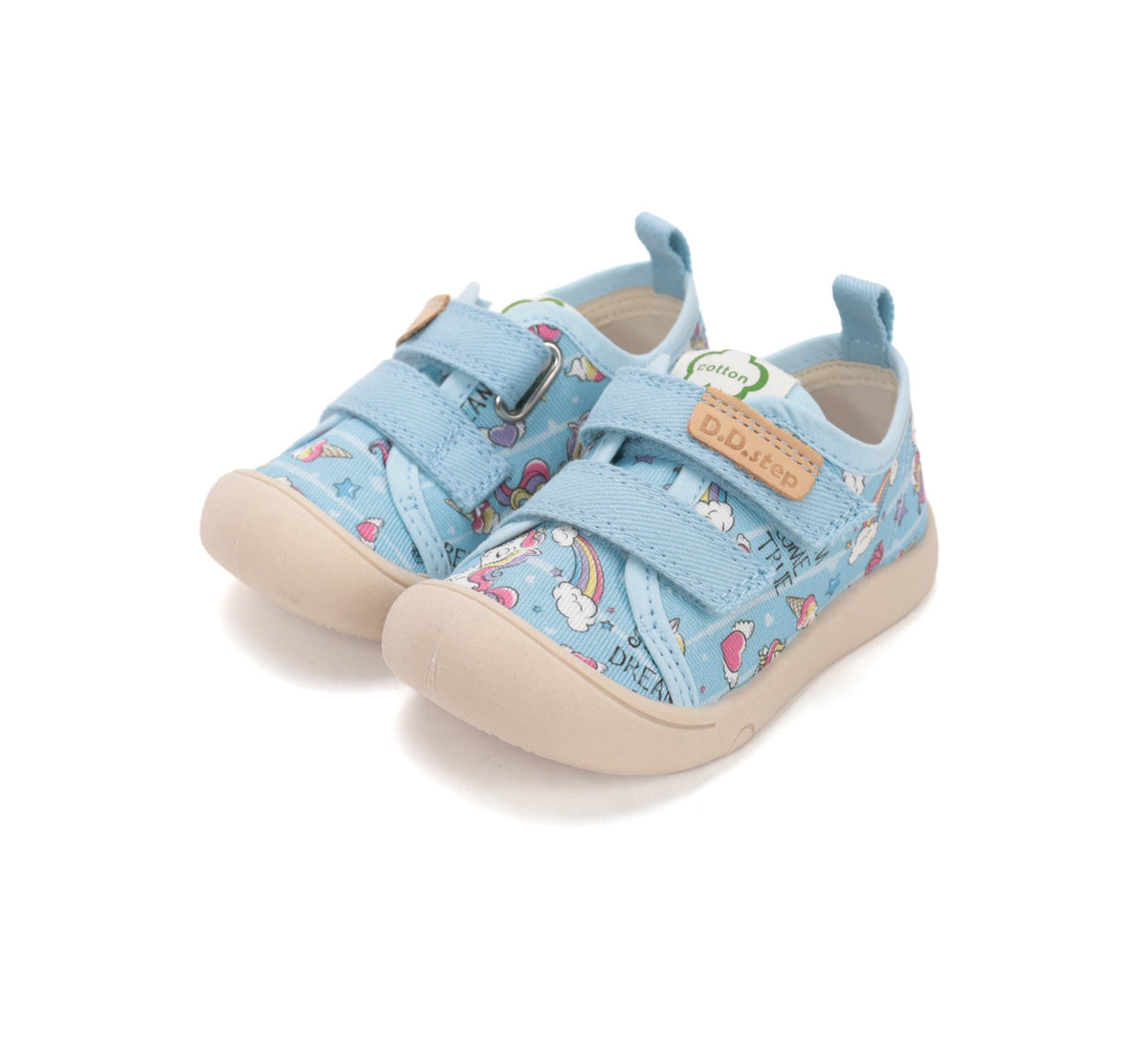 D.D.Step vászon lány tornacipő 22-33 Oceanic Unicorn Fő kép