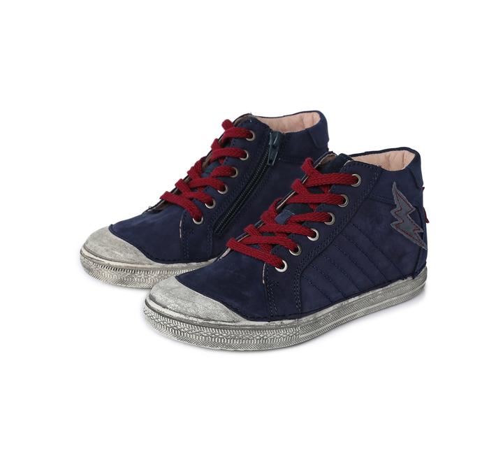 D.D.Step Fűzős fiú cipő Válassz méretet 31-36 Bermuda Blue Fő kép