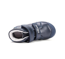 D.D.Step pantofi fetite 25-30 Royal Blue cu fluturas