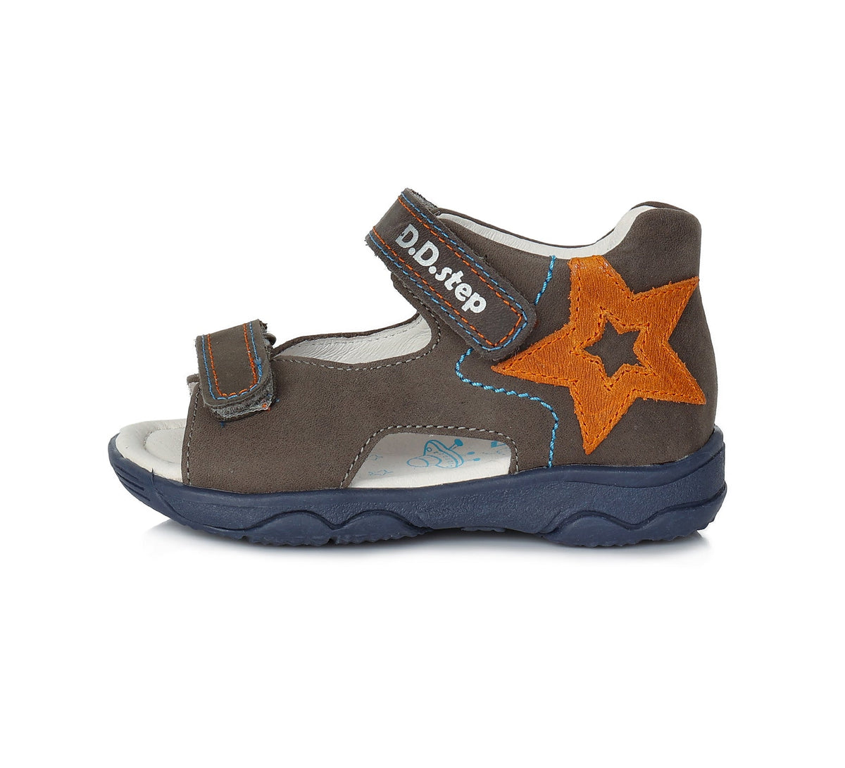D.D.Step sandale baieti 25-30, Dark Grey AC64-537M 01 Fő kép