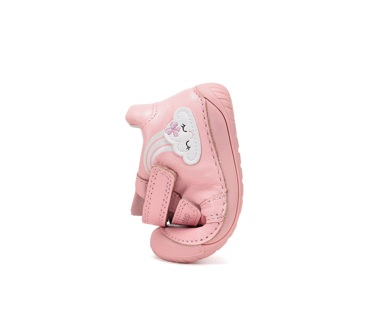 D.D.Step lány Barefoot cipő 20-25 Baby Pink felhő mintával